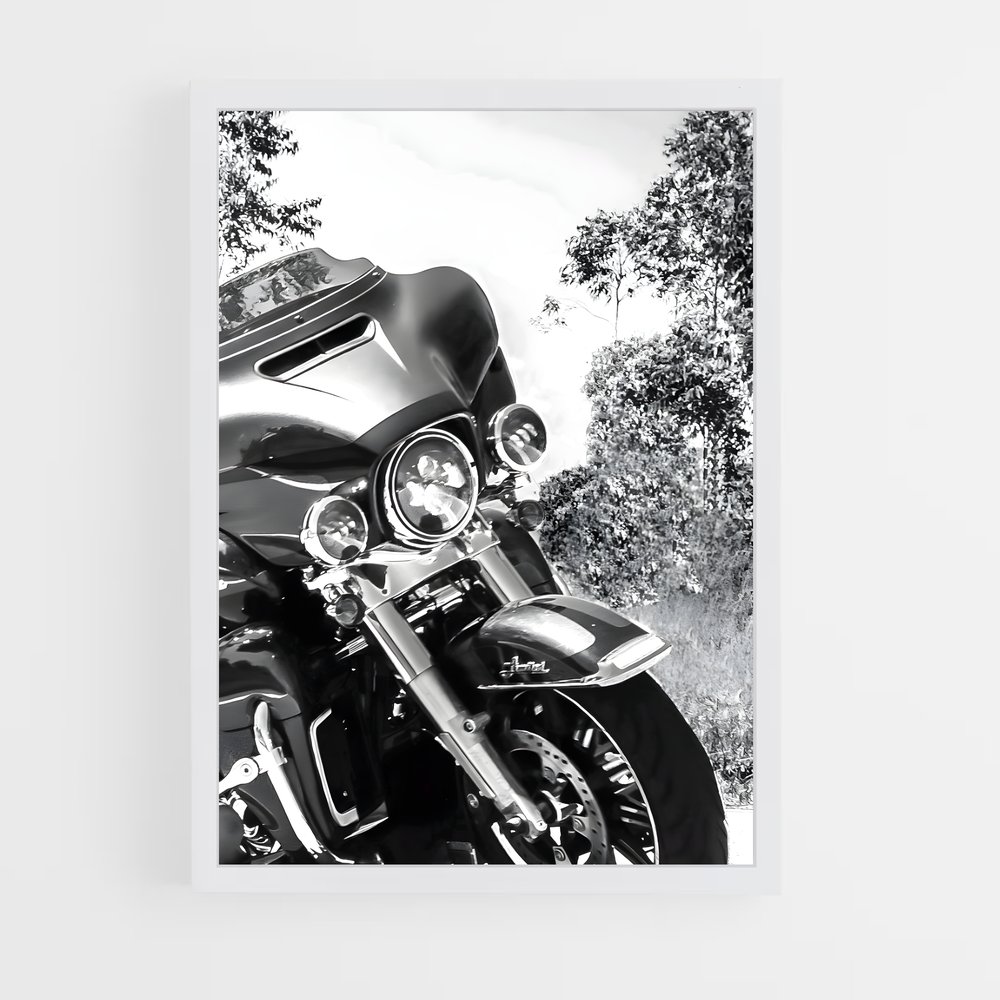 Poster Road Trip Electra – affiche Harley-Davidson (vue 3)